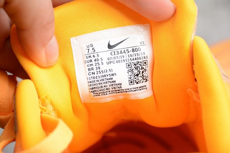 NikeUnisex Air Force 1 AF1 Low 07 LX  Blueprint - "Laser Orange