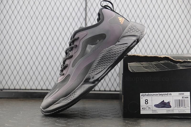adidasRunning Alphabounce Beyond - Core Black/Dark Grey/Orange