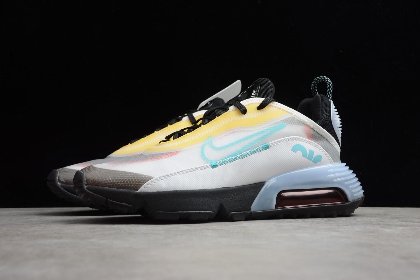 NikeUnisex Air Max 2090 AM2090 - White/Black/Speed Yellow