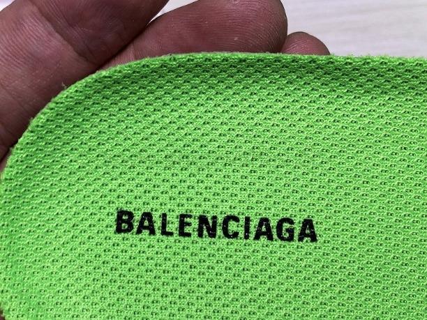 BalenciagaUnisex Triple S Clear Sole -  Neon Green