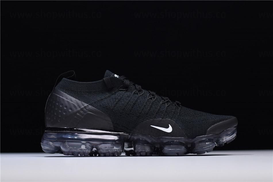 NikeAir VaporMax Flyknit 2 - Black/White