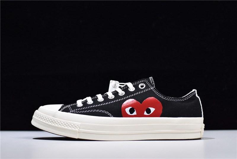 Comme des Garcons Play x Converse Chuck Taylor All-Star 70s Low - Black