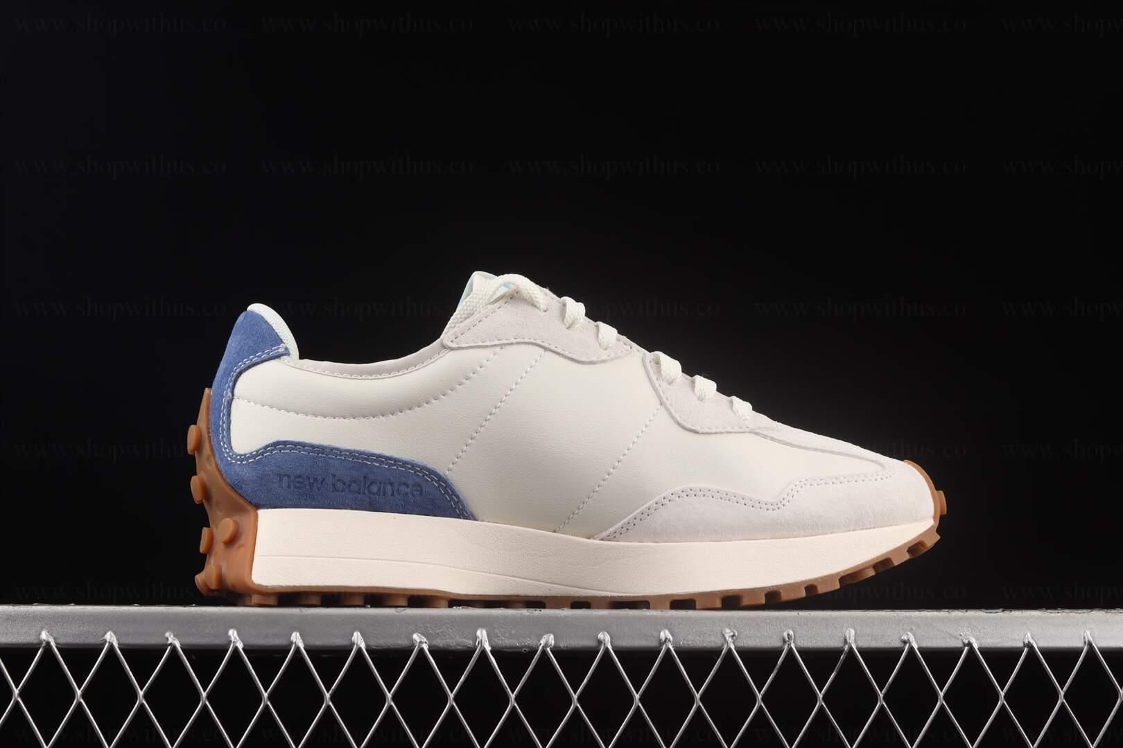 STAUD x New Balance 327 - White Grey