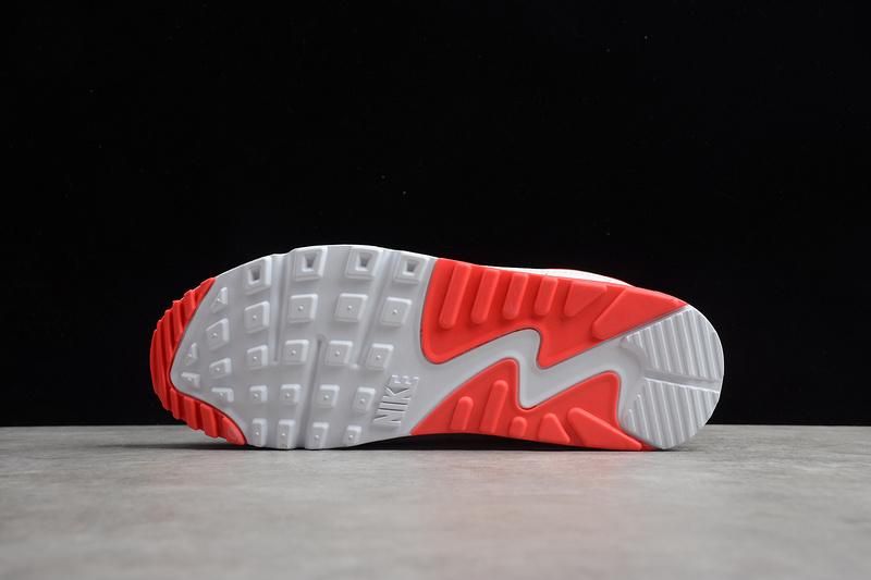 NikeUnisex Air Max 90 Undefeated - White/Solar Red