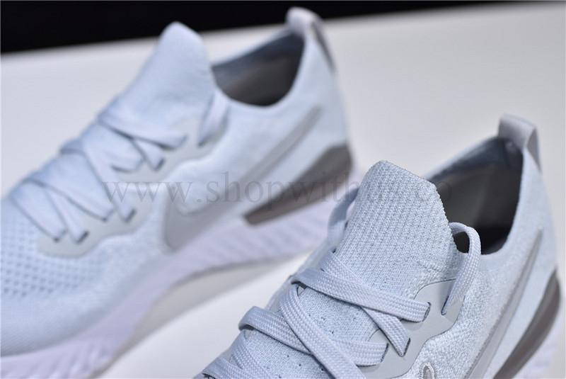 NikeMen's Epic React Flyknit 2 - Pure Platinum