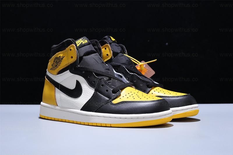 Air Jordan 1 AJ1 Retro High OG - 'Yellow Toe'