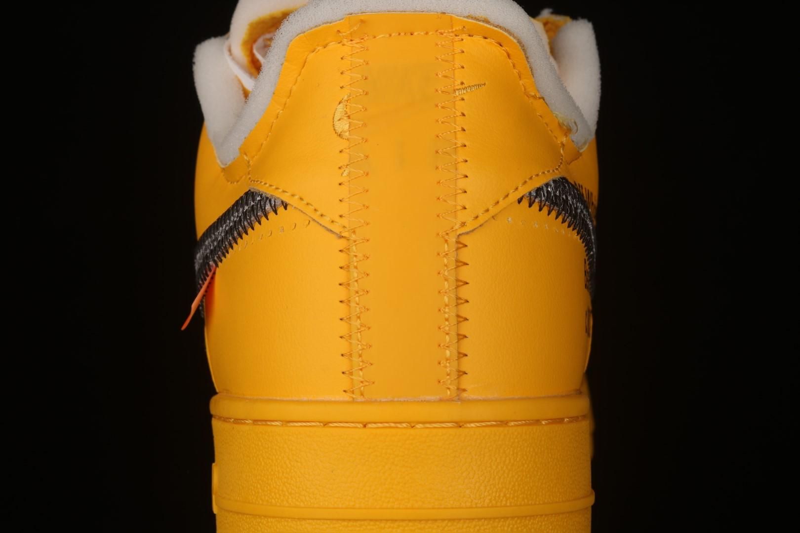 Off-White x Air Force 1 AF1 Low - University Gold