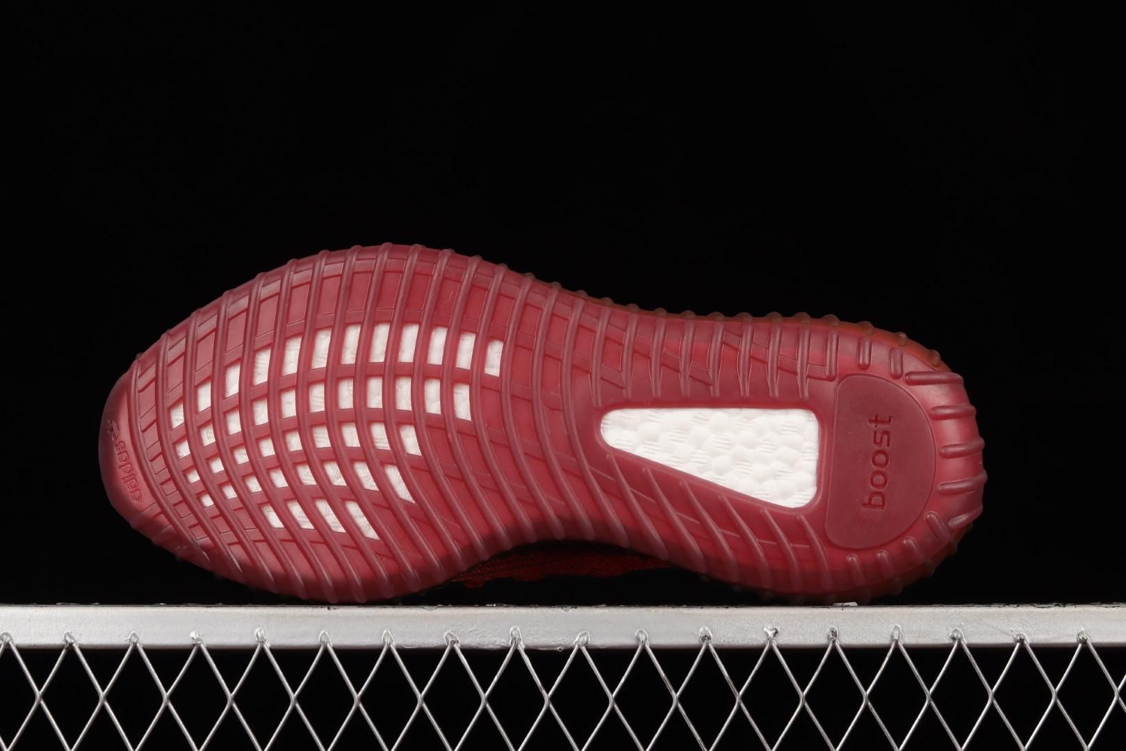 adidasMens Yeezy 350 V2 CMPCT - Slate Red