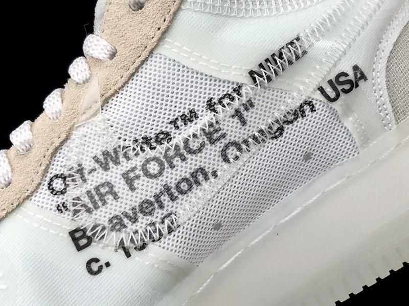 Off White x Air Force 1 AF1 Low - The Ten