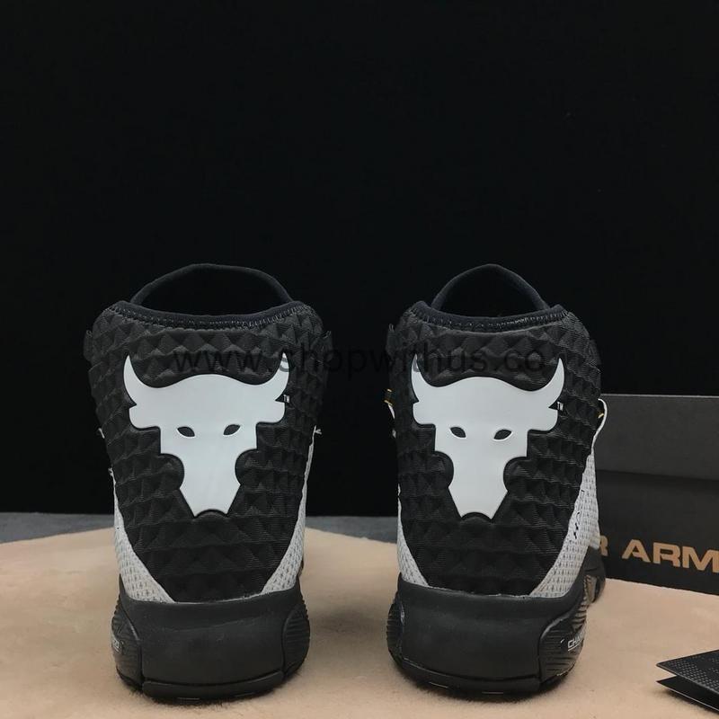Under Armour x Project Rock Delta Training Shoes - Delta White/Black