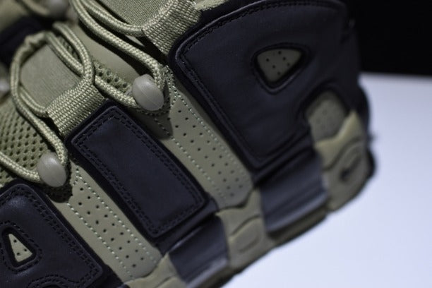 NikeAir More Uptempo Mid Basketball Shoe - Dark Stucco