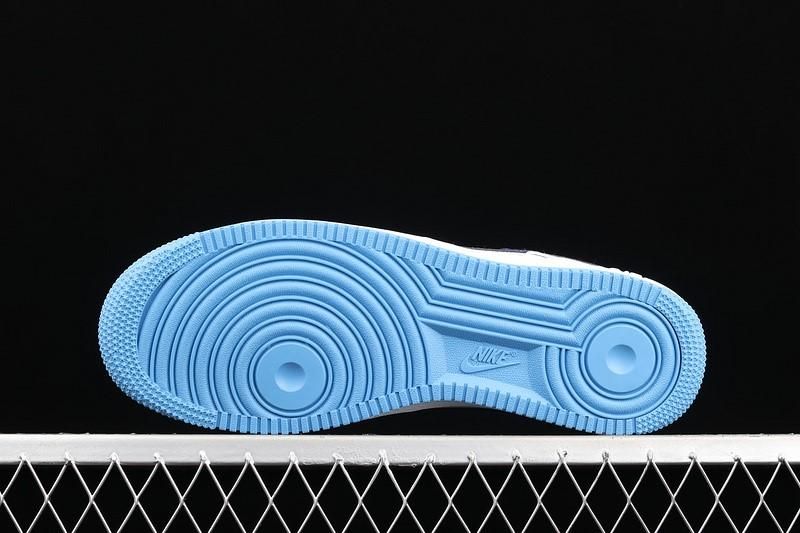 NikeUnisex Air Force 1 AF1 Low First Use White University Blue