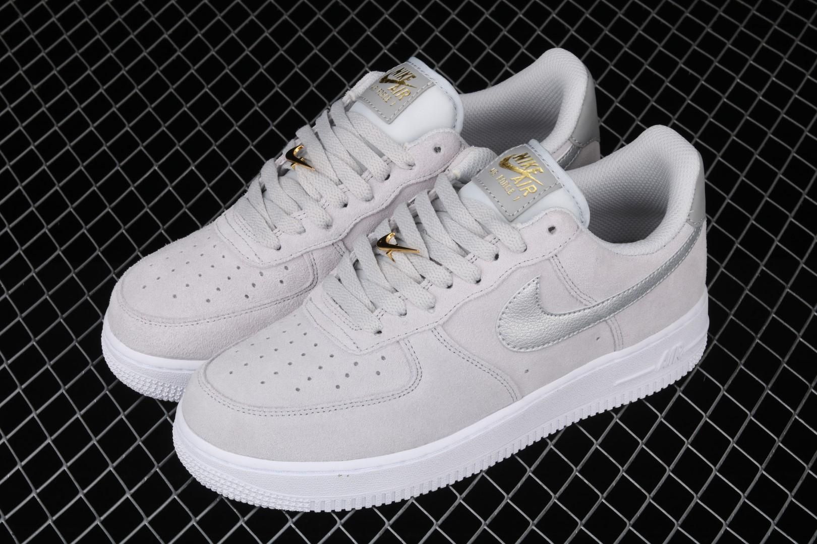 NikeUnisex Air Force 1 AF1 07 - Wolf Grey