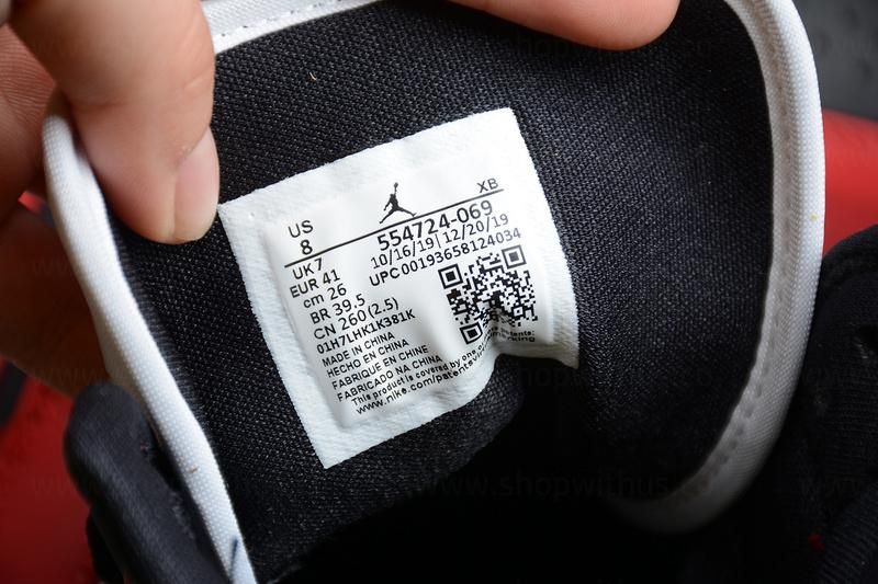 Air Jordan 1 AJ1 Mid - Chicago Black Toe