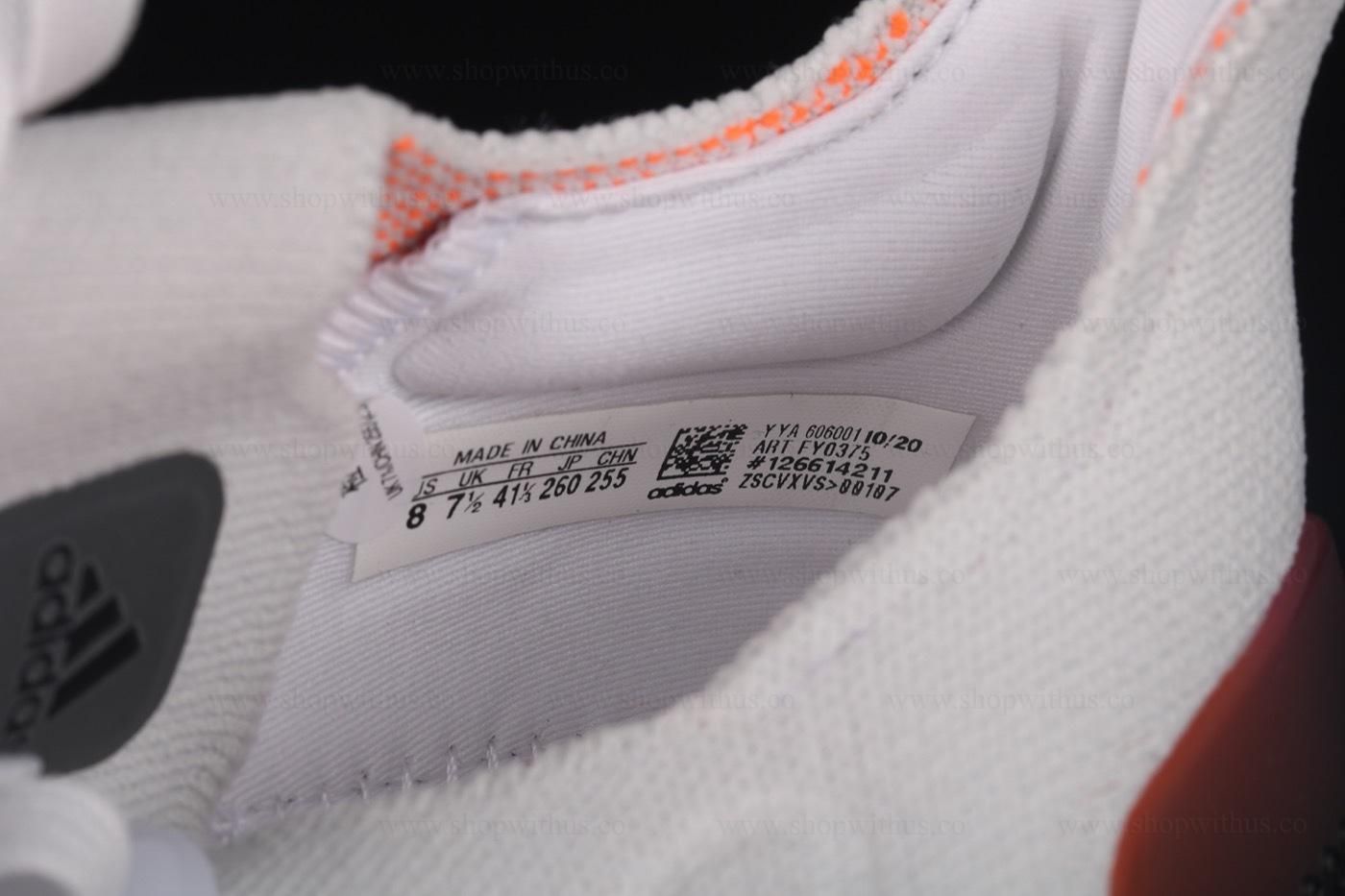 adidasMen's Ultraboost 21 - Grey Screaming Orange