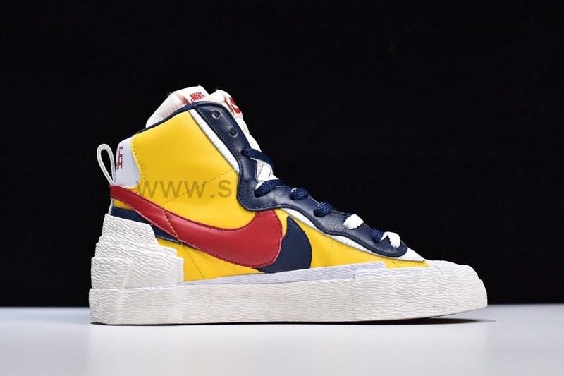 Sacai x NikeMen's Blazer Mid - Snow Beach