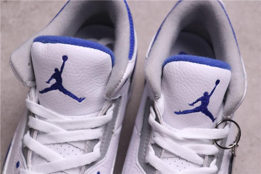Fragment x Air Jordan 3 AJ3 Retro - White/ Blue/ Black