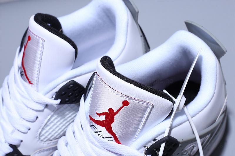 Air Jordan 4 AJ4 Retro - ''White Cement''