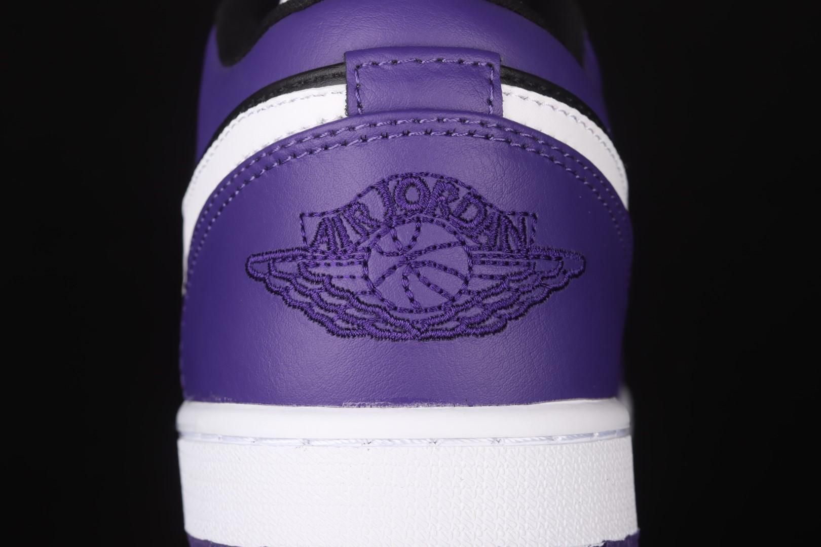 Air Jordan 1 AJ1 Low - Court Purple/Black