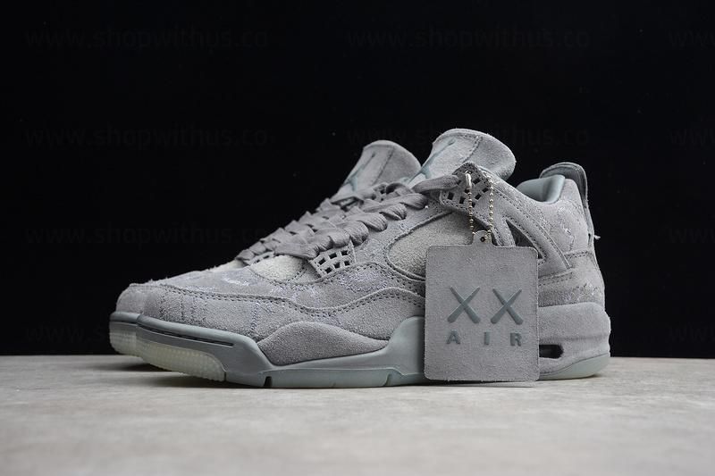 KAWS x Air Jordan 4 AJ4 Retro - Cool Grey