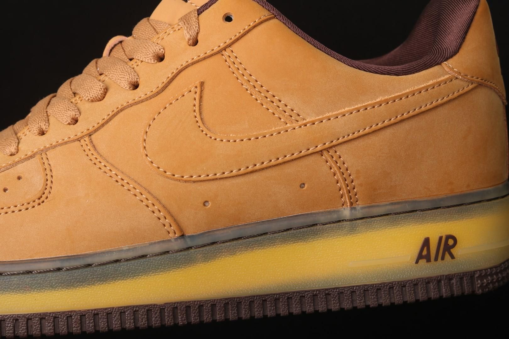 NikeUnisex Air Force 1 Low - Wheat/Dark Mocha