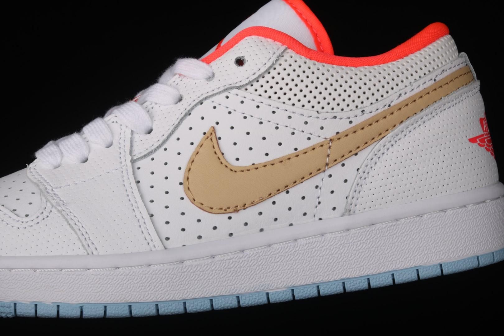Air Jordan 1 AJ1 Low SE - White Sesame