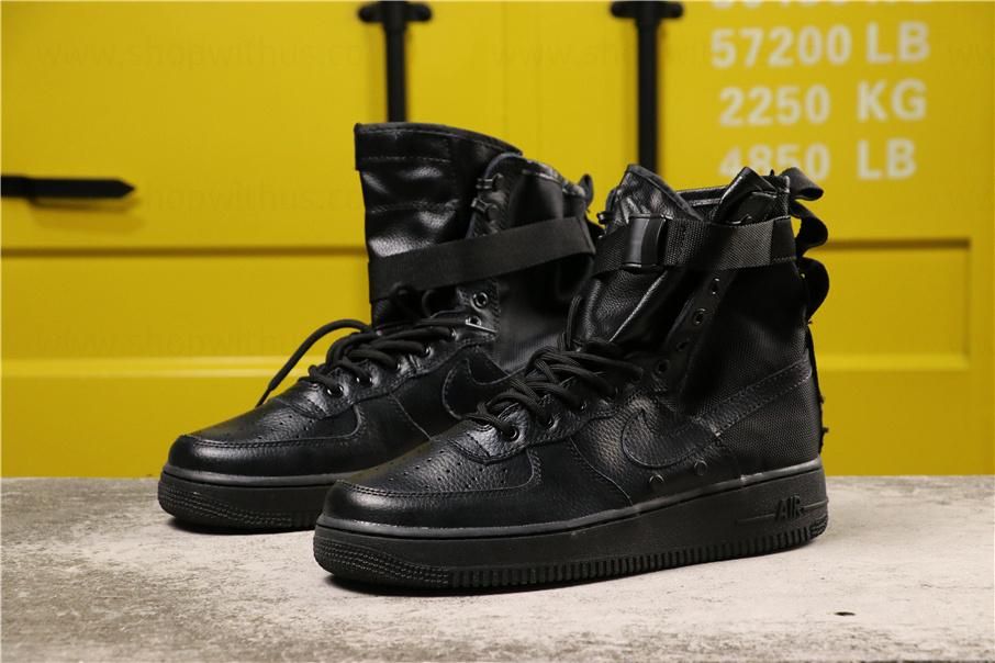 NikeMen's SF Air Force 1 AF1 - Triple Black