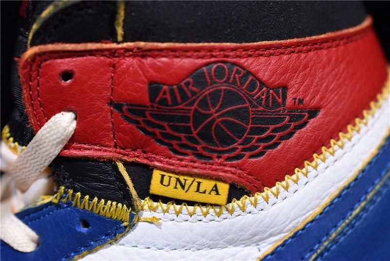 Air Jordan 1 AJ1 Retro High Union - Blue Toe