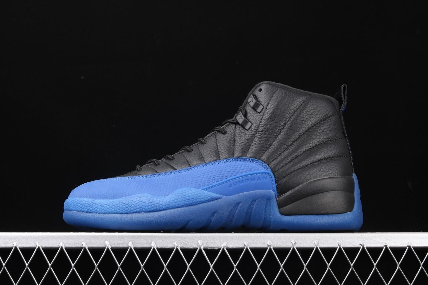 Air Jordan 12 AJ12 Retro - Black Game Royal