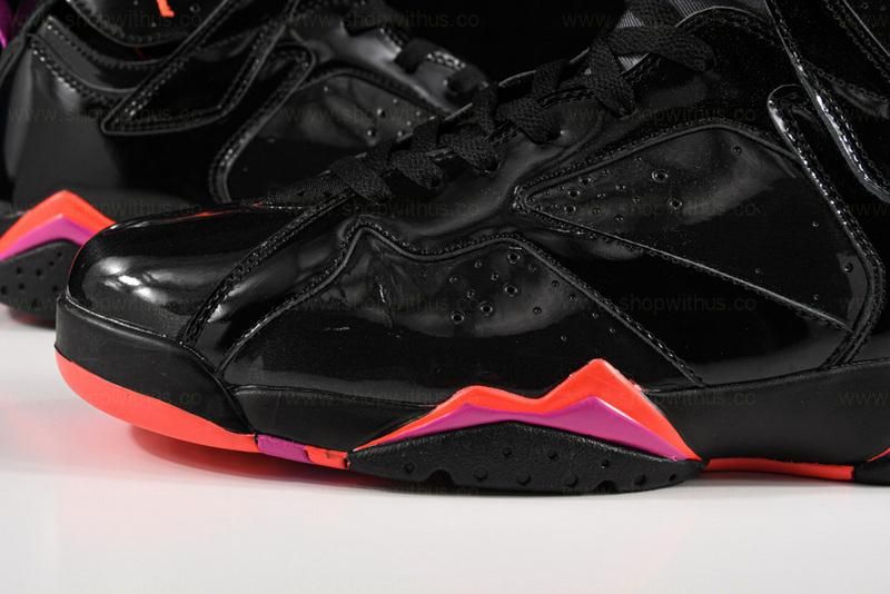Air Jordan 7 AJ7 - 'Black Patent Leather'