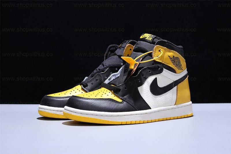 Air Jordan 1 AJ1 Retro High OG - 'Yellow Toe'