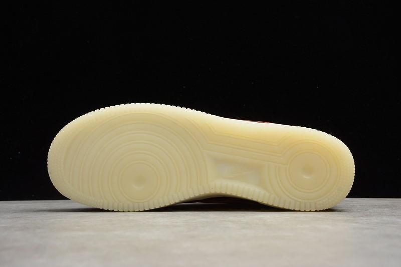 NikeUnisex  Air Force 1 AF1 Low - Orange Skeleton Halloween