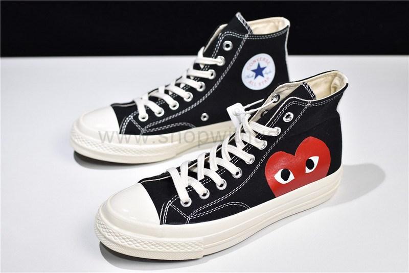 Comme des Garcons Play x Converse Chuck Taylor All-Star 70s Hi - Black