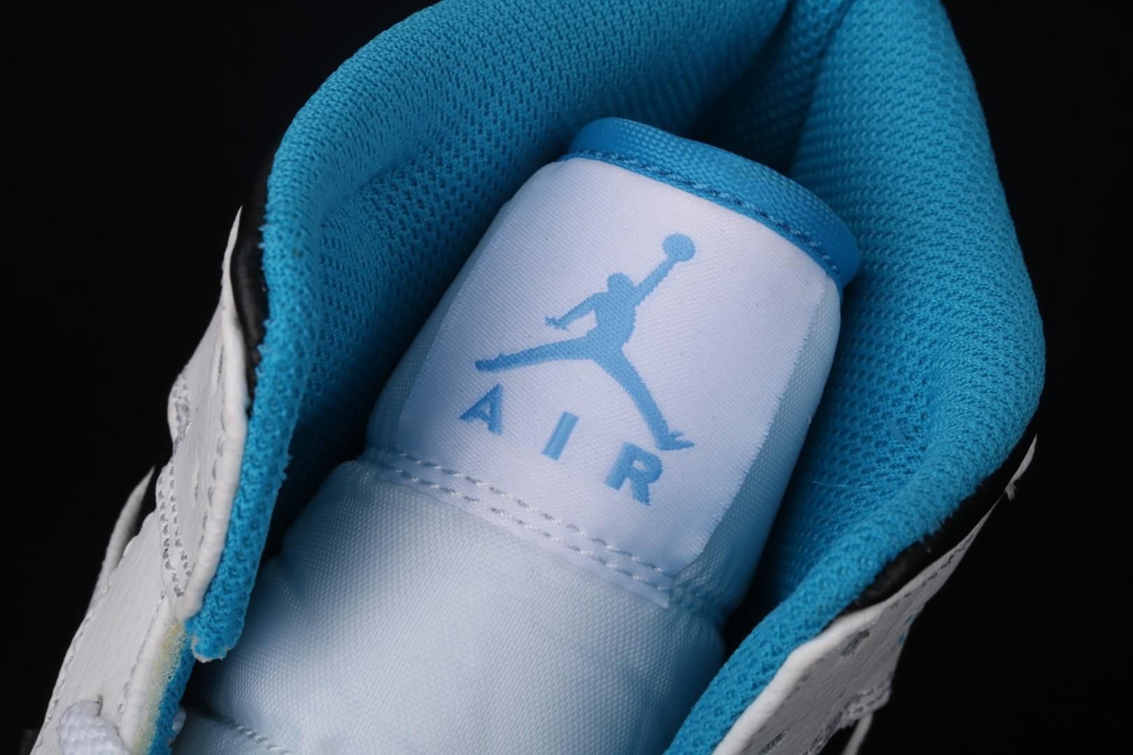 Air Jordan 1 AJ1 Mid - Laser Blue