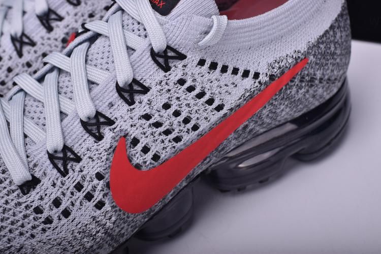 NikeAir VaporMax  Flyknit - Platinum Red/Black