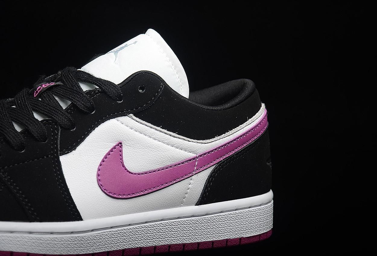 WMNSAir Jordan 1 AJ1 Low - Black Cactus Flower