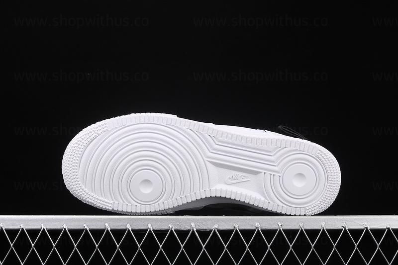 NikeAir Force 1 AF1 Low Type - White/Black