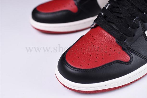 Air Jordan 1 AJ1 Retro High - Bred Toe