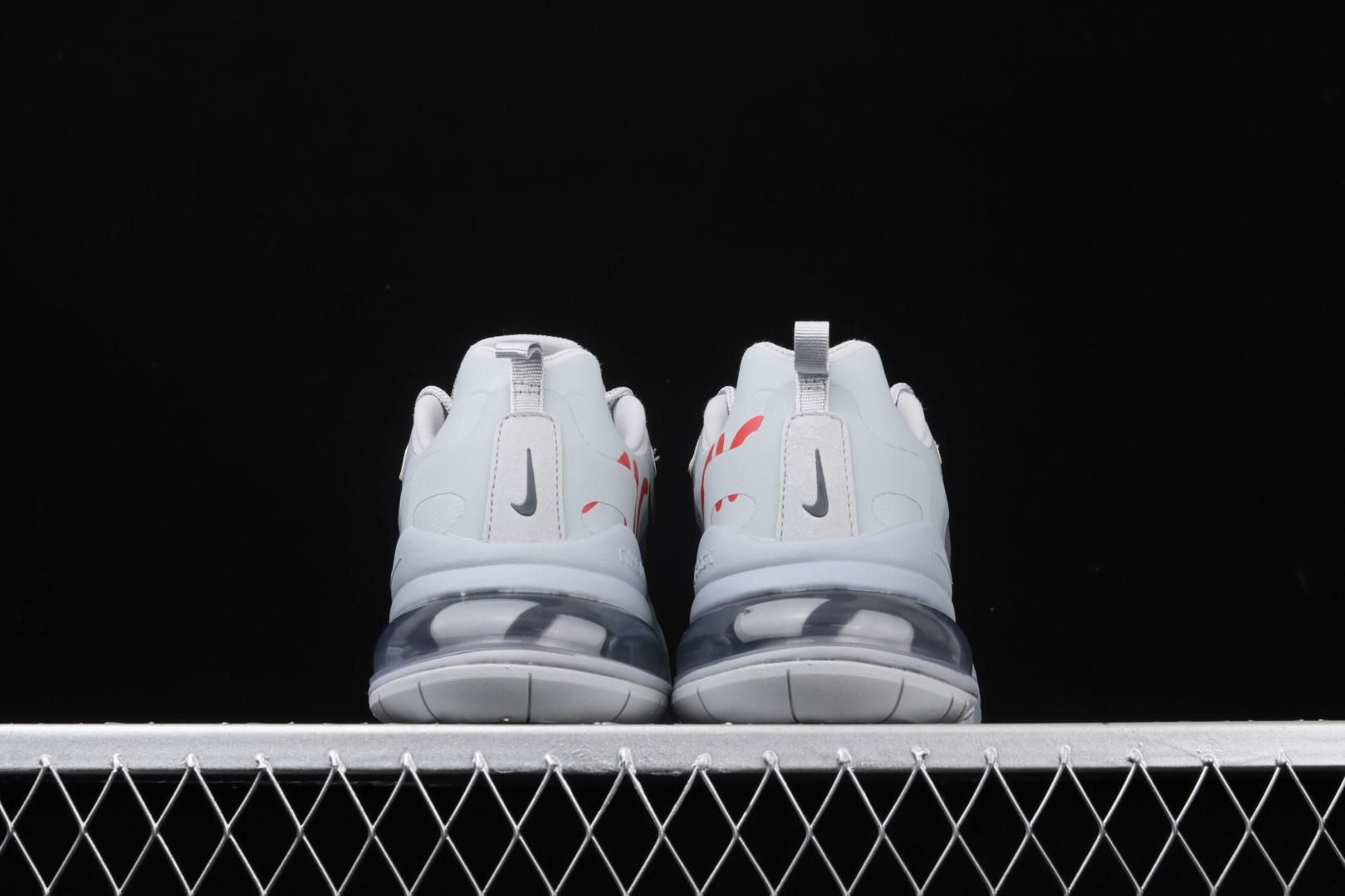 NikeUnisex Air Max 270 AM270 React - Just Do It Grey