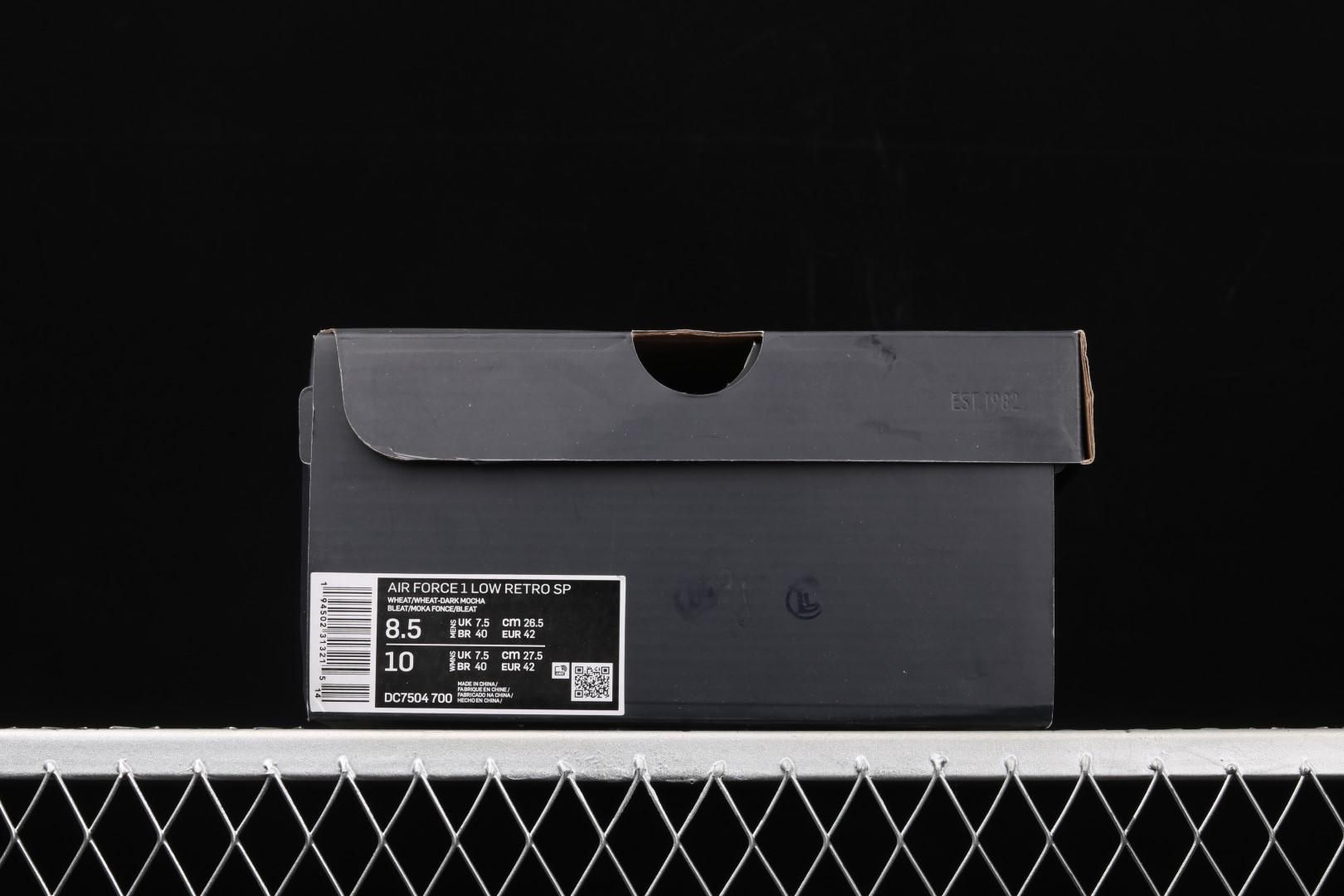 NikeUnisex Air Force 1 Low - Wheat/Dark Mocha