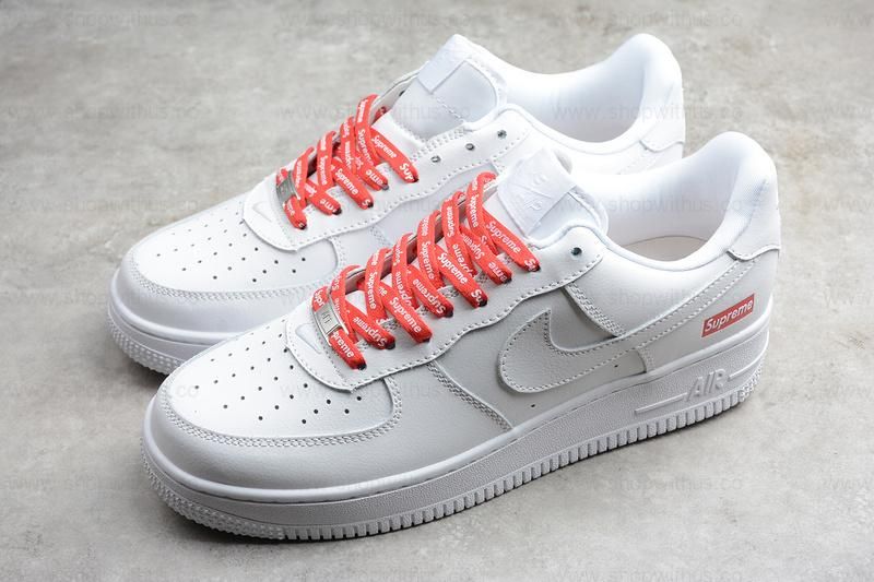 WMNS Supreme x NikeMen's Air Force 1 Low - White
