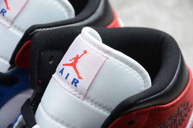 Air Jordan 1 AJ1 Mid - Multicolored Swoosh