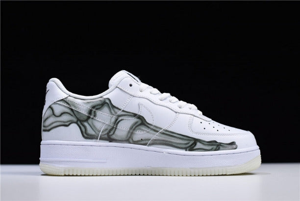 NikeAir Force 1 Low - Skeleton Halloween