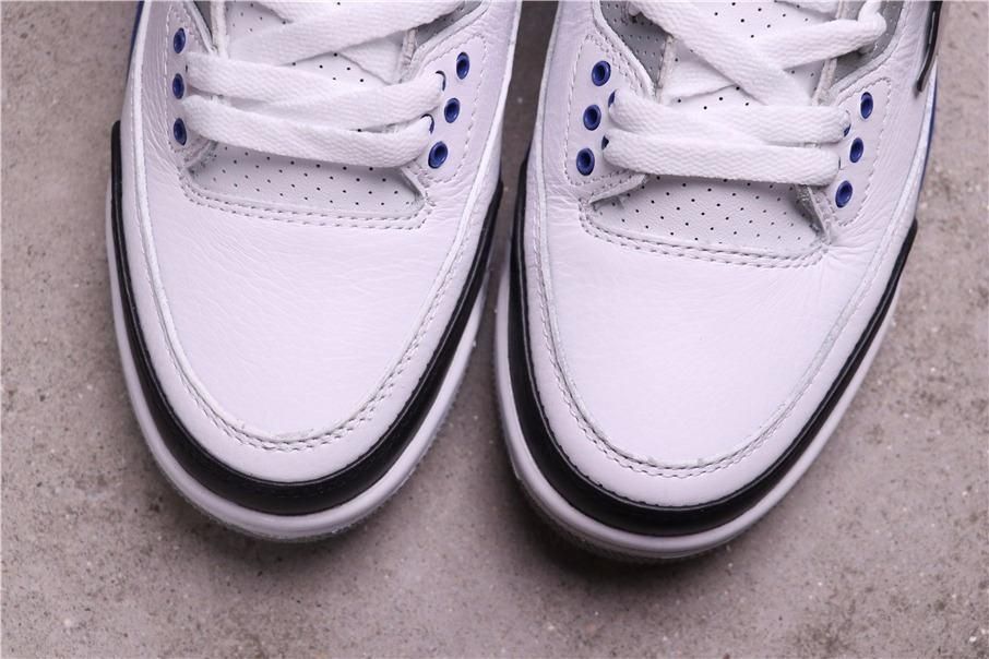Fragment x Air Jordan 3 AJ3 Retro - White/ Blue/ Black