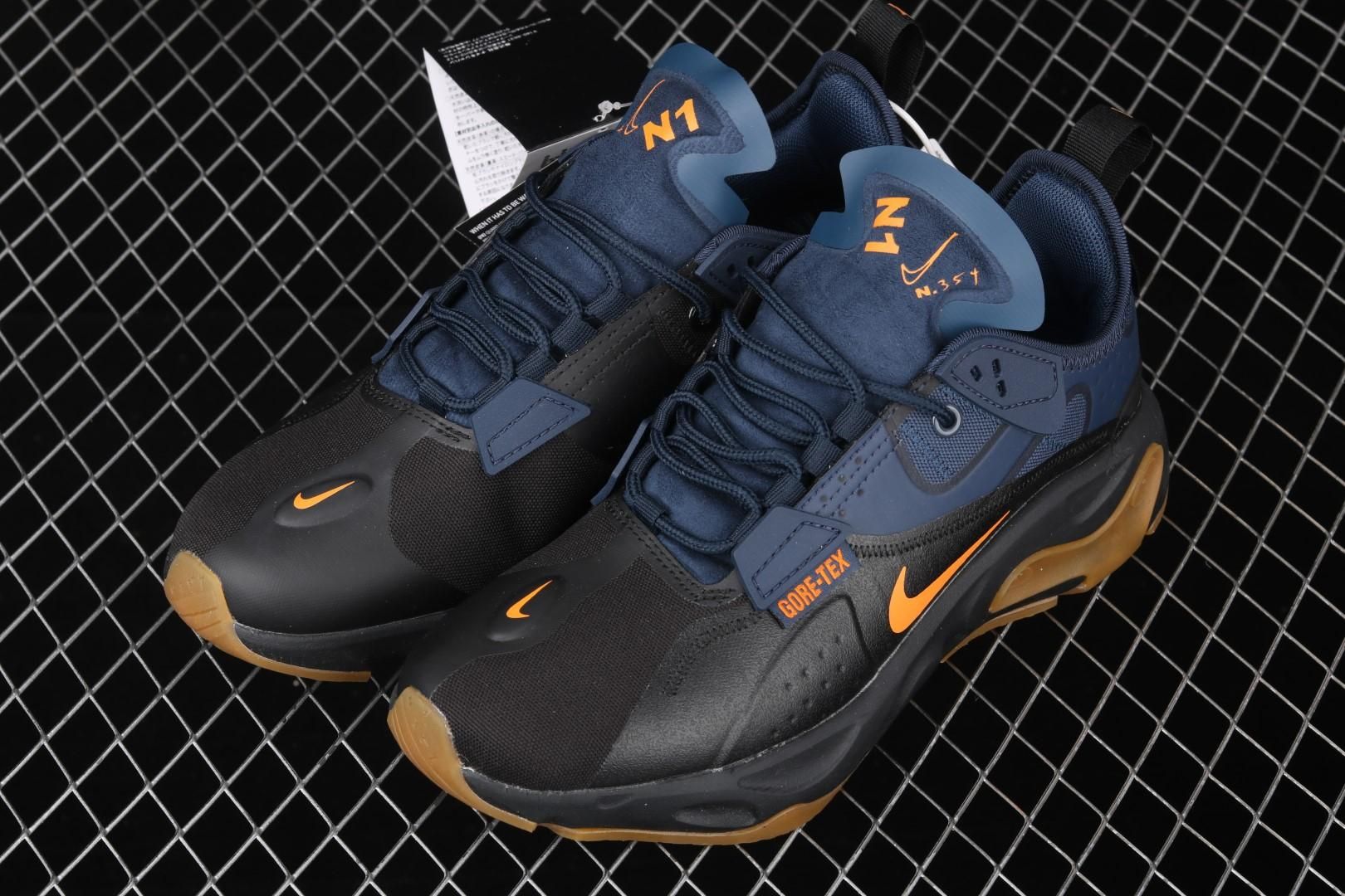 NikeMens React Type GTX - Black/Bright Ceramic