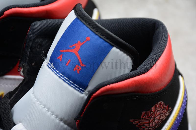 Air Jordan 1 AJ1 Mid - Lakers Top 3