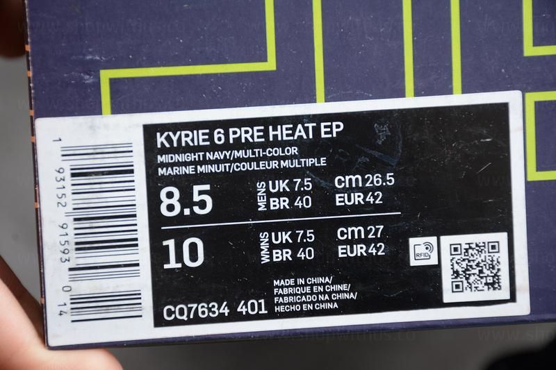 NikeBasketball Kyrie 6 Pre-Heat - Taipei