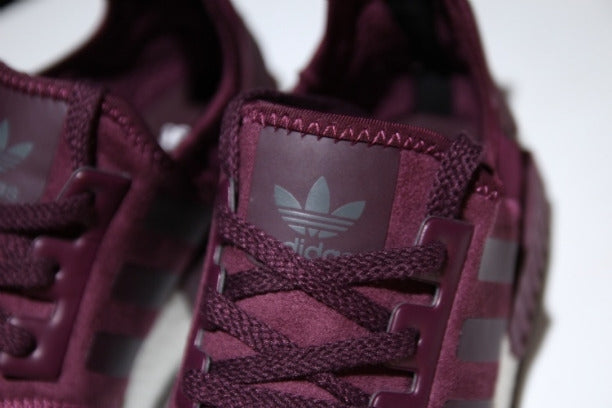 adidasUnisex NMD R1 Suede - Burgundy Maroon