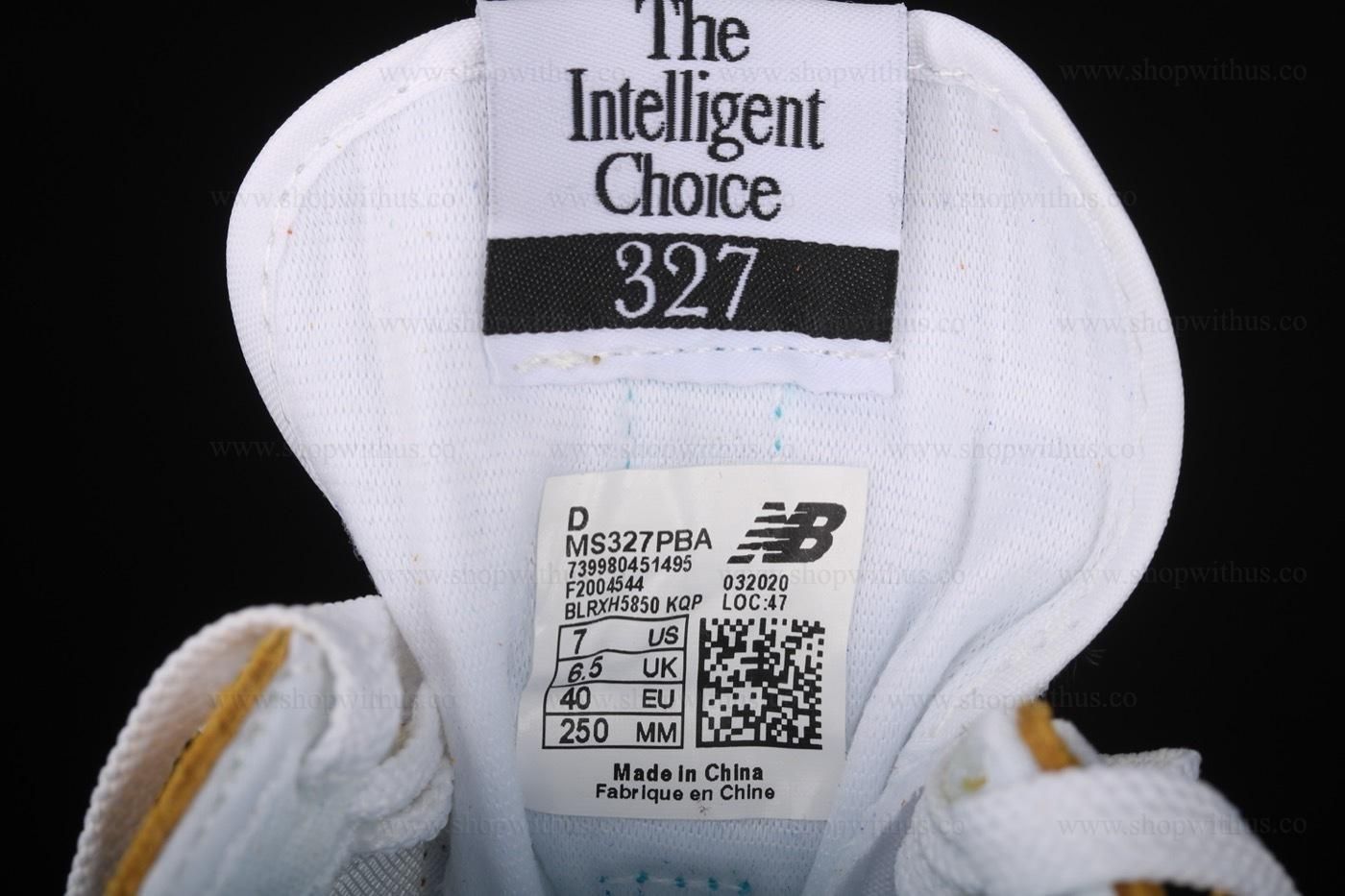 New Balance 327 -Colourful White