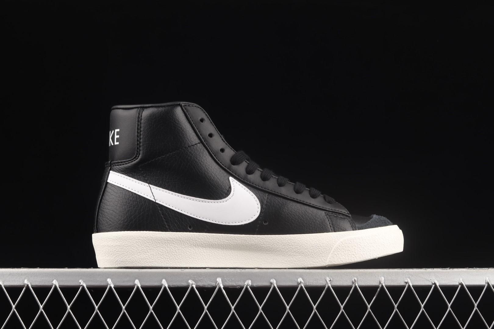 NikeMens Blazer Mid 77 Vintage - Black Sail